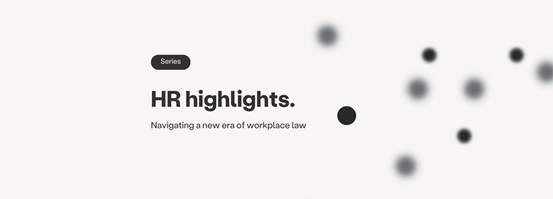 HR highlights series