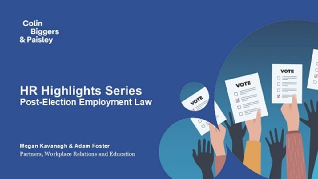 Post-Election Employment Law