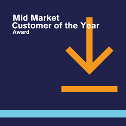 Colin Biggers & Paisley named winner of Mid Market Customer of the Year for the...