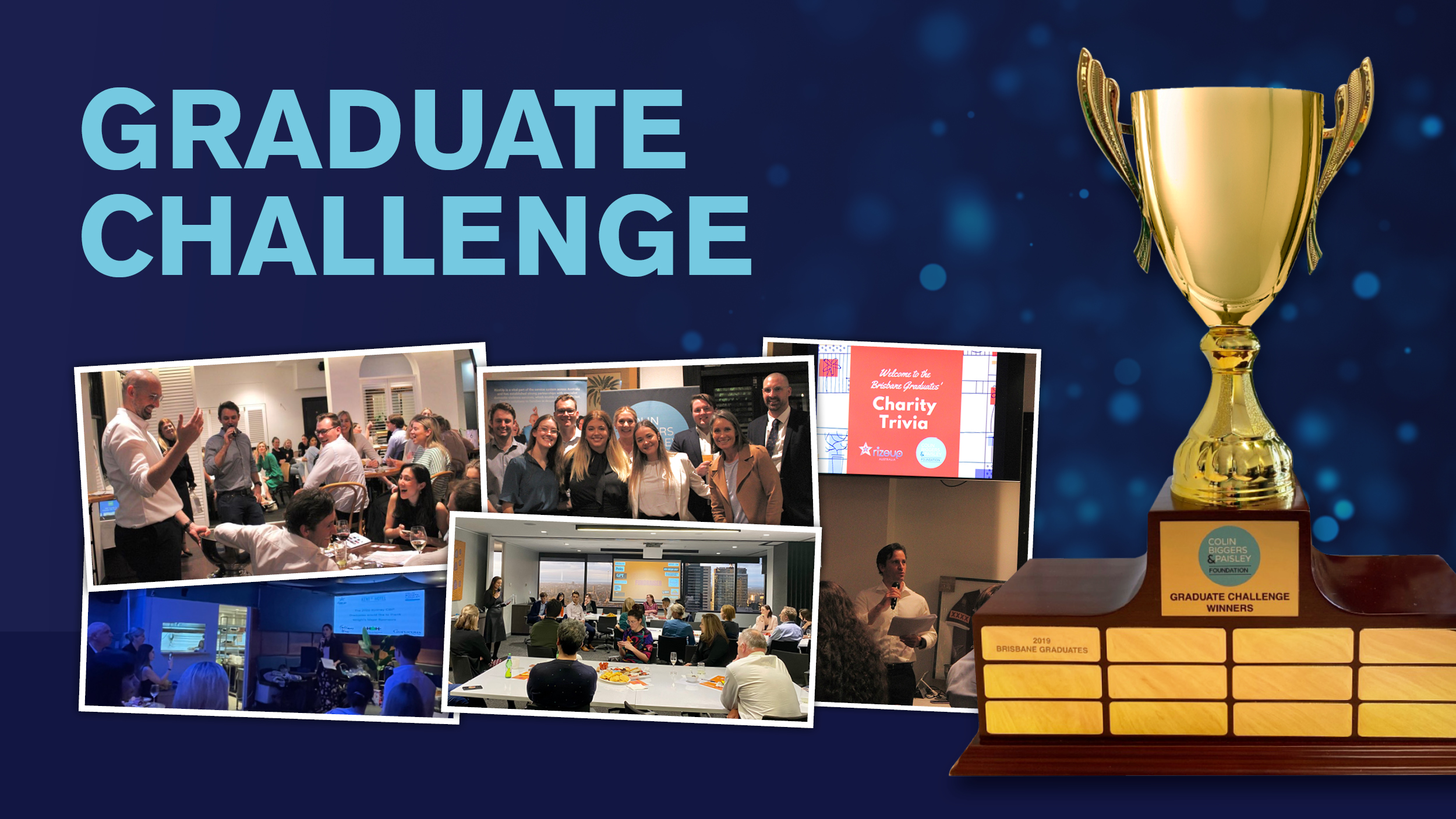 GRADUATE CHALLENGE RAISES $26,227 FOR RIZEUP AUSTRALIA